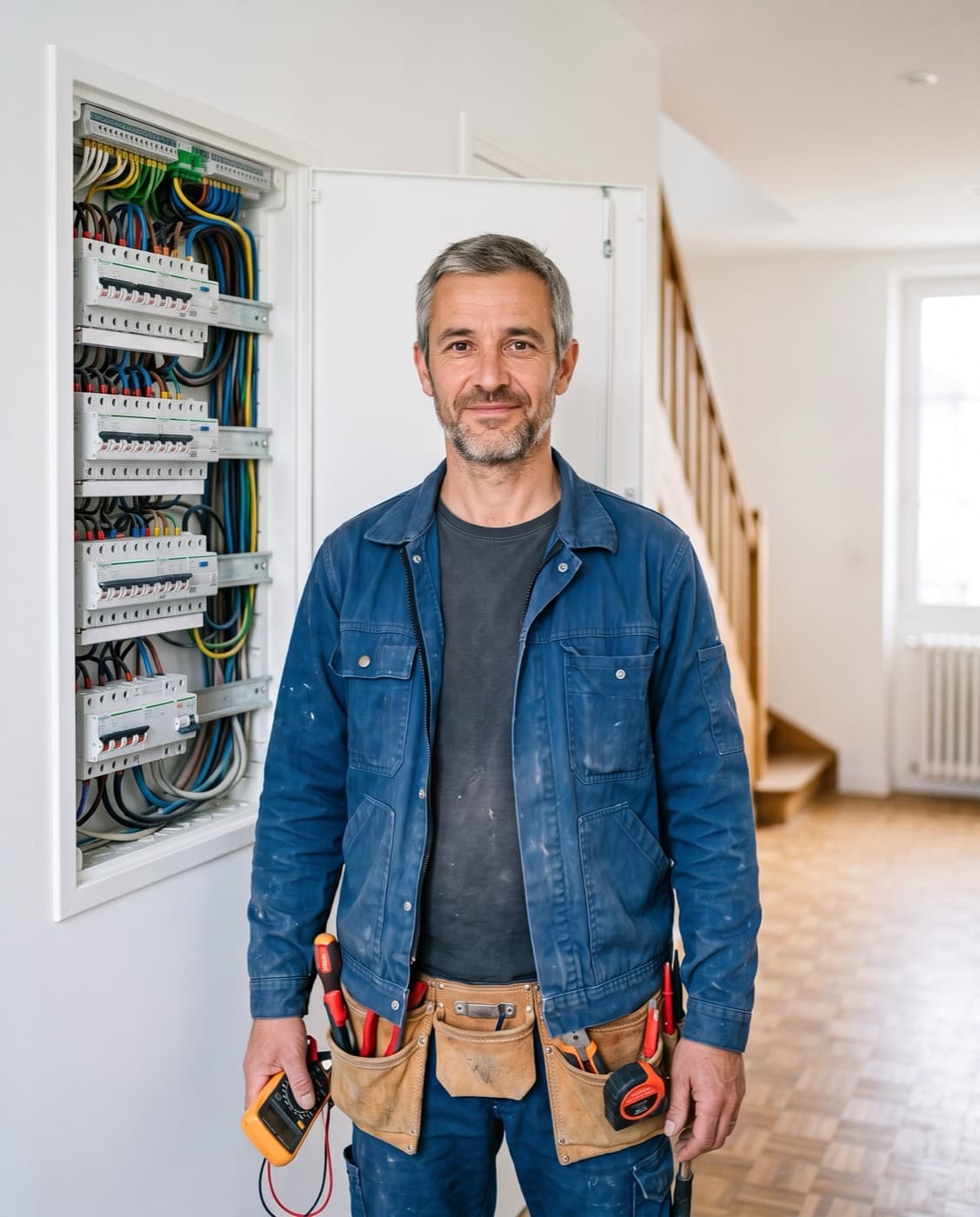 Vincent Bonnardot, responsable des interventions électriques
