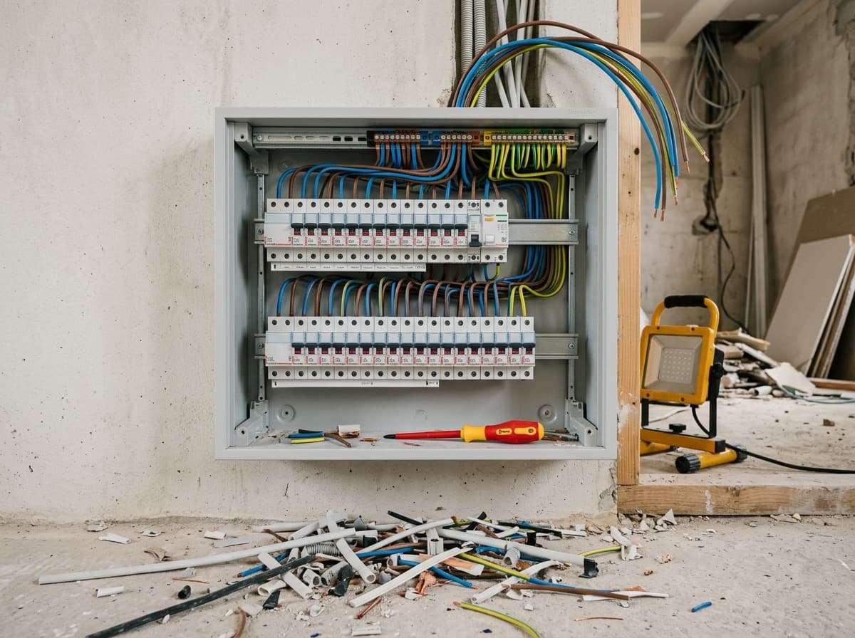 Rénovation et remplacement de tableau électrique à Dijon