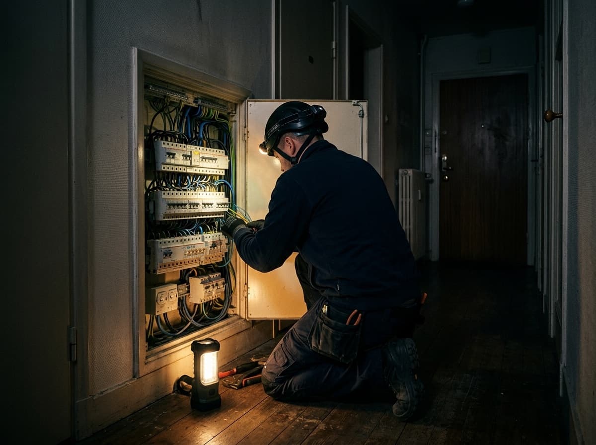 Électricien d'urgence à Dijon, dépannage 7j/7